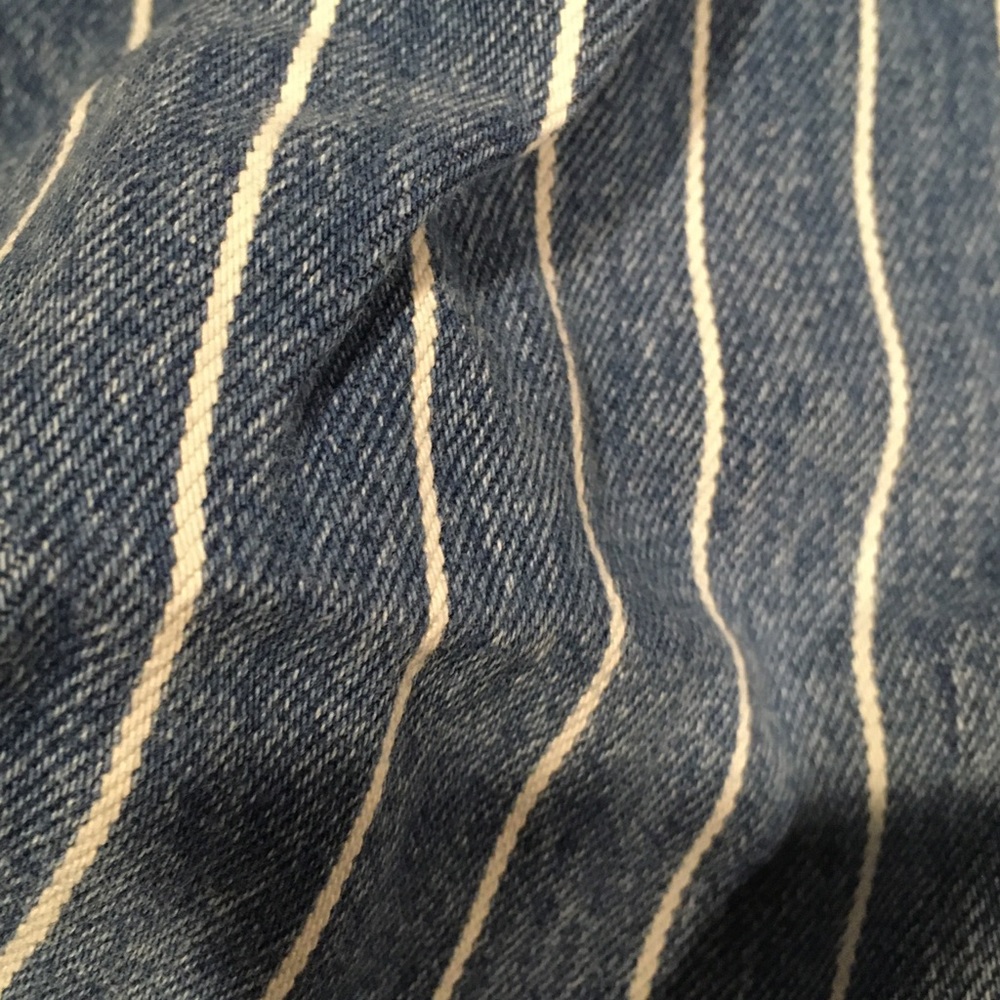 American Eagle Striped Mom Jeans Pencil Cut - Picture 12 of 12